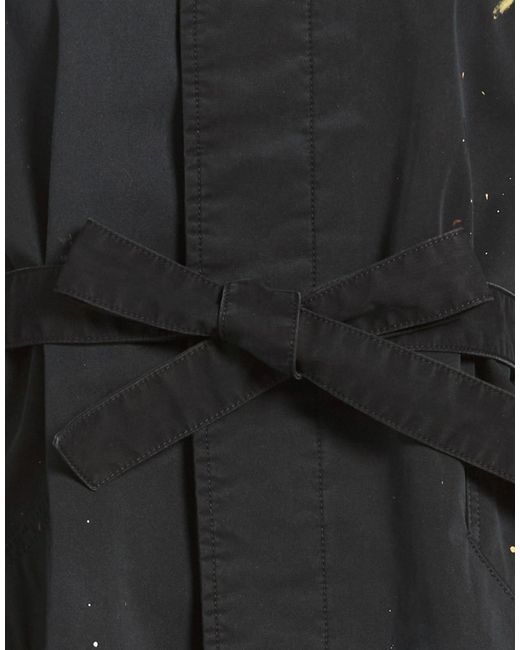 MM6 by Maison Margiela Black Full-Length Jacket