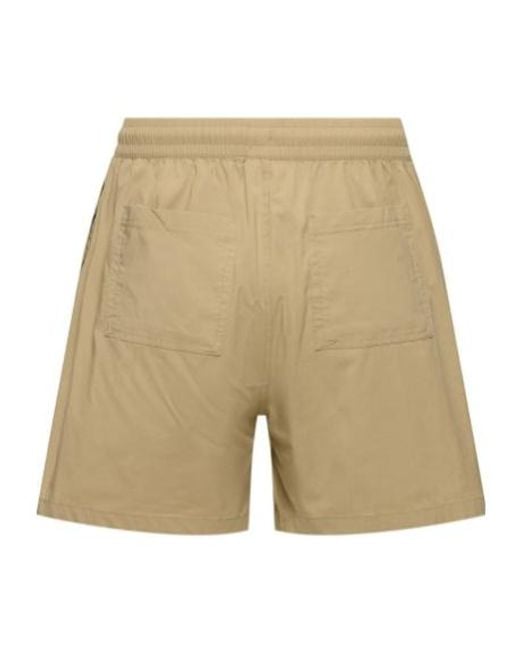 Represent Natural Logo Embroidered Shorts for men