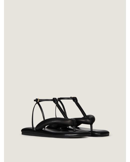 Givenchy Black Boudoir Padded Flat Sandals