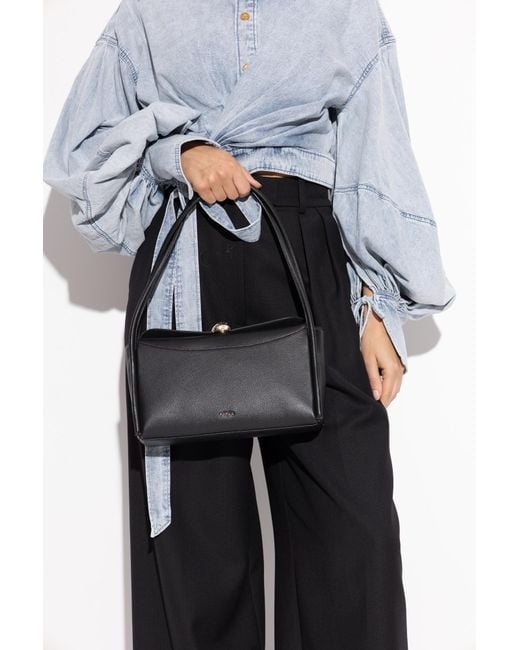 Furla Black Nicole Medium Shoulder Bag