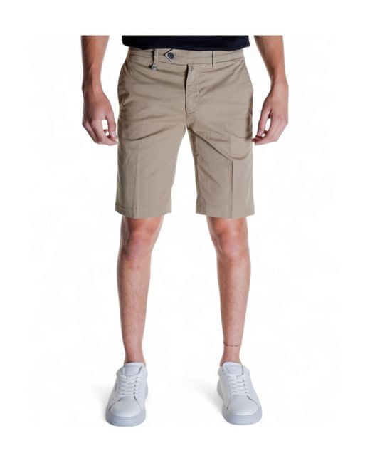 Antony Morato Gray Belt Loop Shorts for men