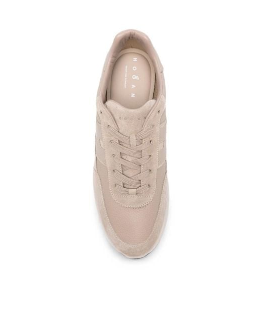 Hogan Multicolor Logo-Patch Sneakers for men