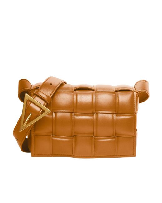 Bottega Veneta Brown Woven Shoulder Bag