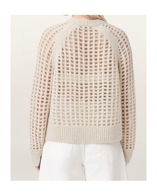 AllSaints Natural Wool-Blend Suniva Sweater