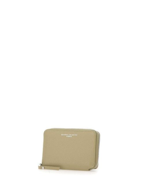 Gianni Chiarini Natural Dollaro Zip-Around Wallet