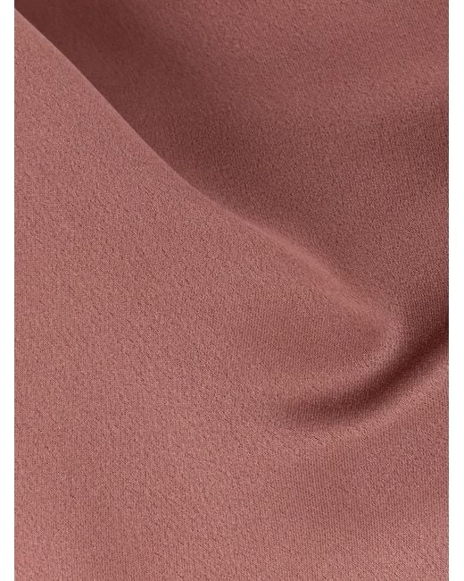 Alysi Purple Asymmetric Draped Camisole Top