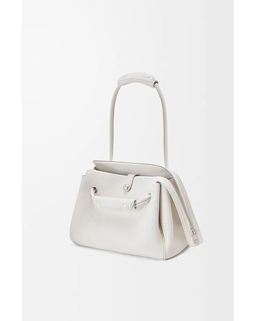 Loewe White Medium Madrid Bag