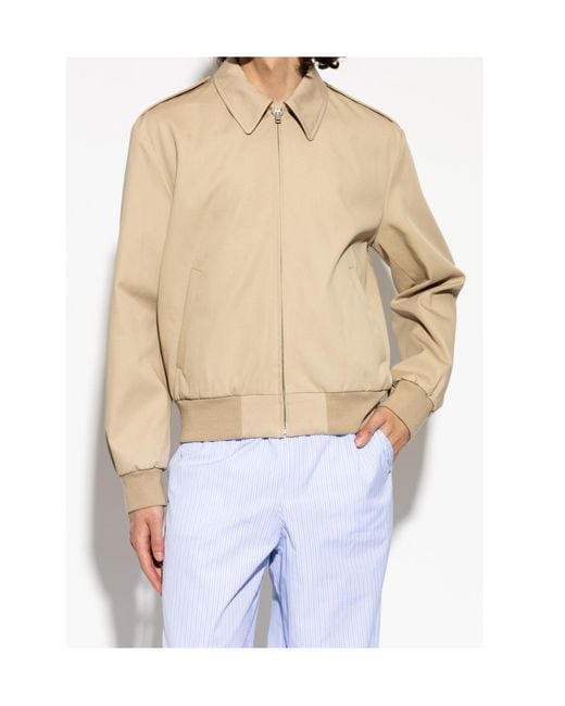 A.P.C. Natural Police Zip-Up Jacket for men