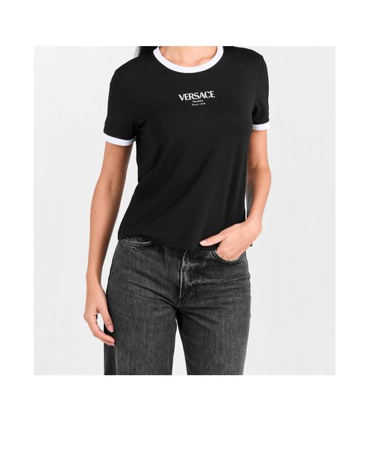Versace Black Logo T-Shirt