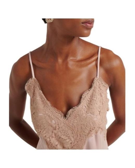 Valentino Pink Lace Camisole