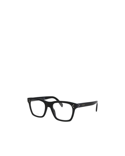Céline White Logo Flat Mirror for men