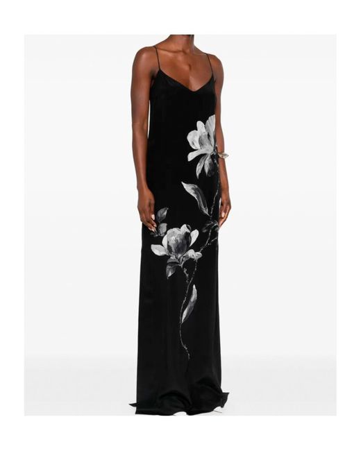 Ermanno Scervino Black Strappy Dress