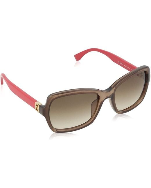Fendi Metallic Logo Details Sunglasses