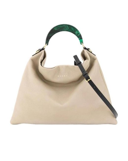 Marni Natural Venice Medium Tote Bag