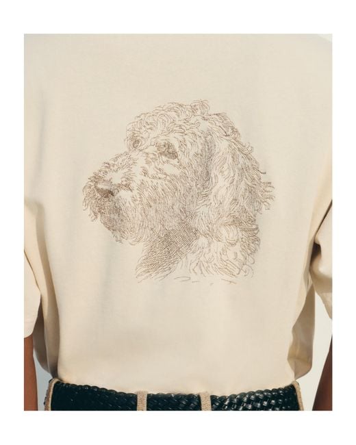 Jacquemus White The Rita T-Shirt for men