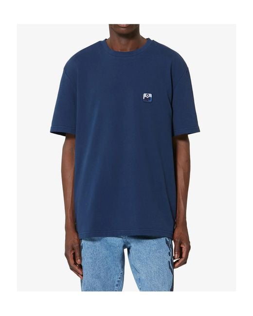 Isabel Marant Blue Hugo T-Shirt for men