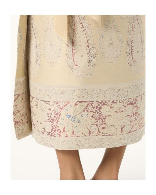 Loro Piana Natural Jenia Skirt