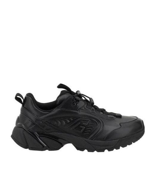 Balmain Black 'Cosmic Dust' Sneakers for men