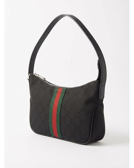 Gucci Black Lunetta Small Crossbody Bag for men