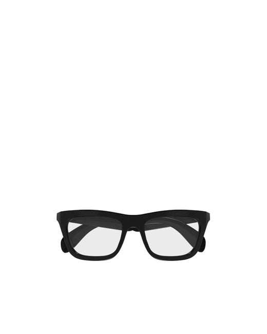 Gucci White Eyewear Rectangle Frame Glasses for men