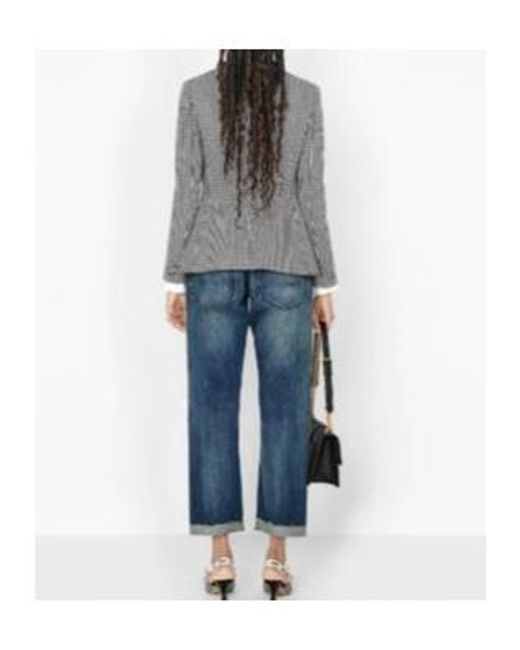 Dior Blue Boyfriend Jeans