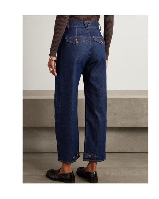 Veronica Beard Blue High Waist Jeans
