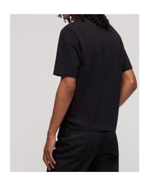 Gucci Black Cotton Jersey T-Shirt With Print for men