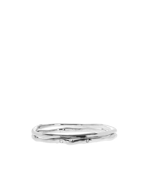 Dries Van Noten White Metal Bracelet
