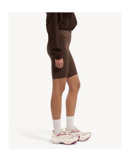 Balenciaga Brown Techwear Seamless Cycling Shorts