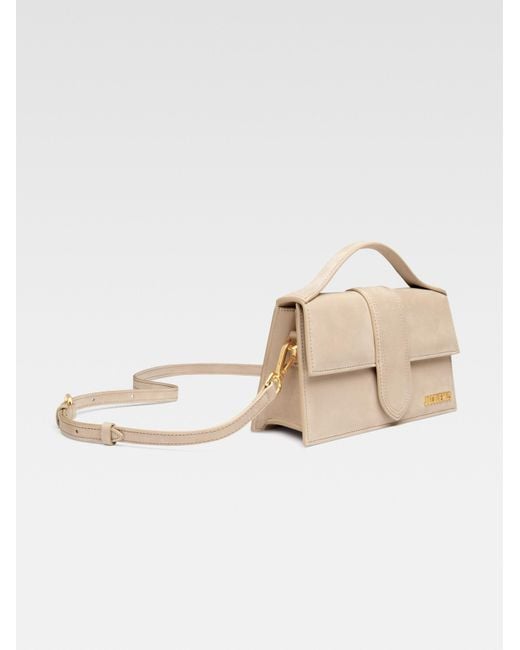 Jacquemus Natural The Large Bambino Crossbody Flap Bag