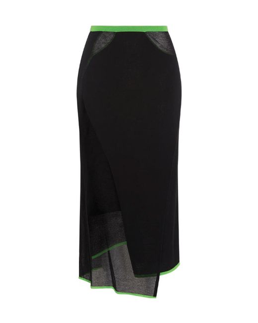 Paris Georgia Black Patchwork Skirt