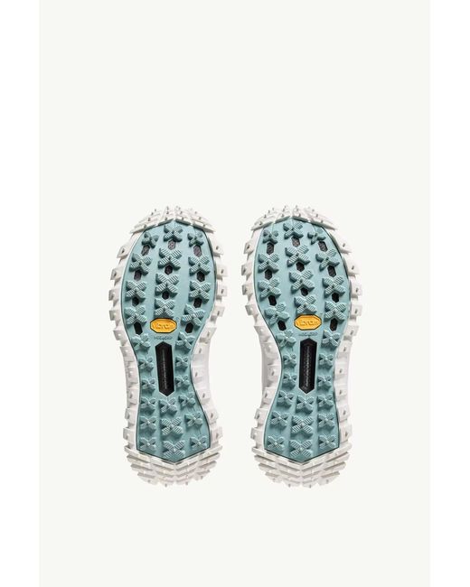 Moncler White Trailgrip Low-Top Trainers