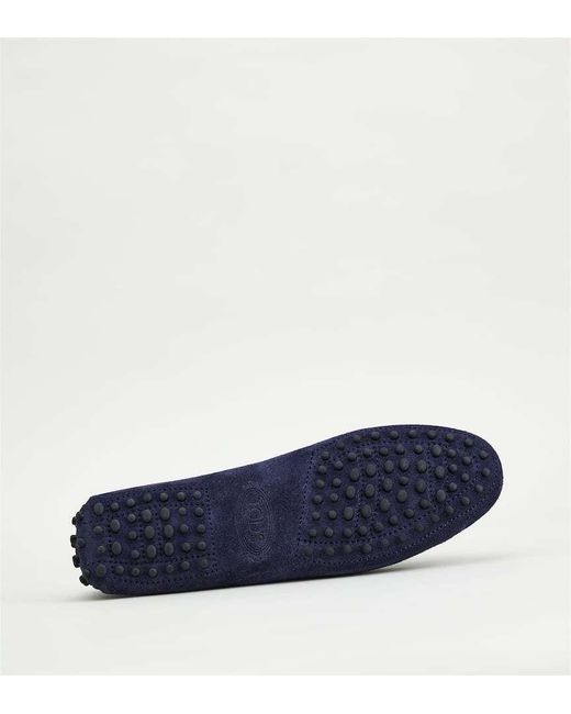 Tod's Blue Logo Love Shoes