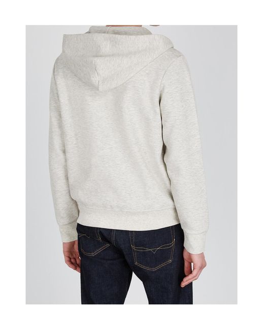 Polo Ralph Lauren White Zippered Hoodie for men
