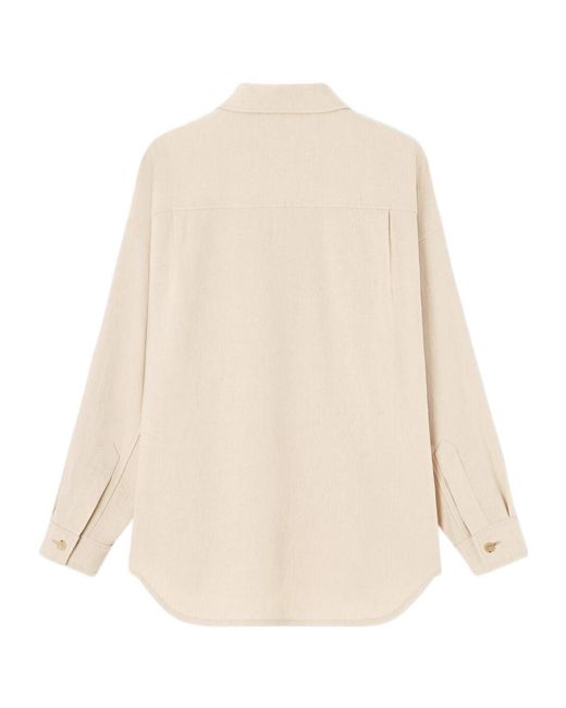 Loro Piana Natural Darby Overshirt