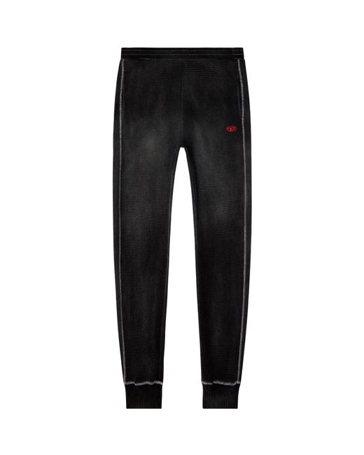 DIESEL Black P-Wafy Track Pants for men