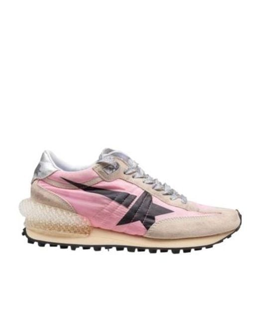 Golden Goose Deluxe Brand Pink Sneaker Running Marathon