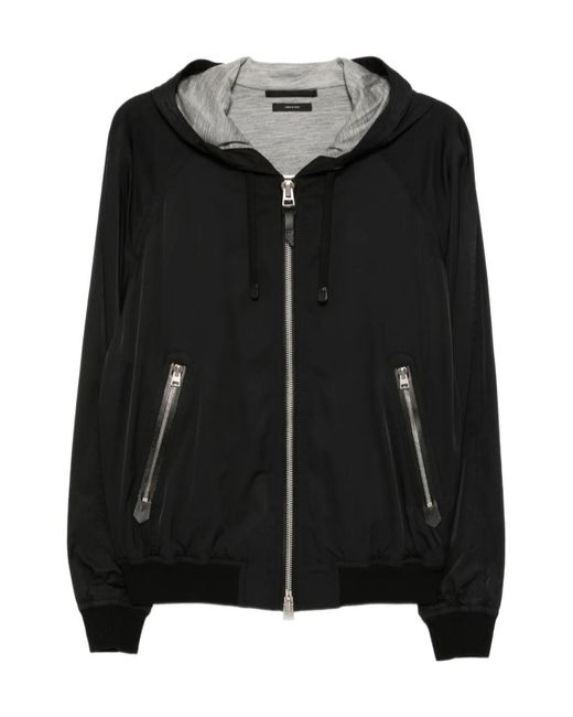 Tom Ford Black Lined Jacket for men