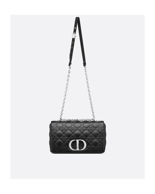Dior Black Medium Caro Bag