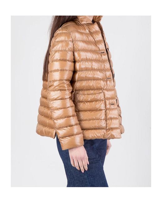 Herno Brown Padded Down Jacket