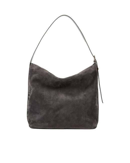 A.P.C. Gray Vera Maxi Bag