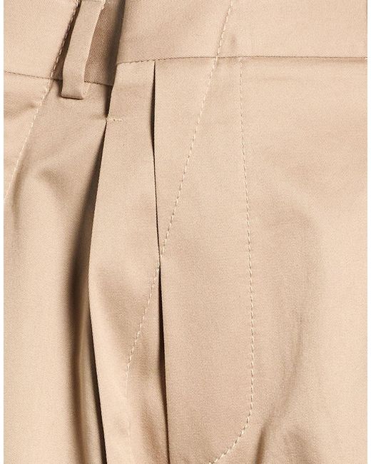 MM6 by Maison Margiela Natural Solid Color Loose Suit Pants