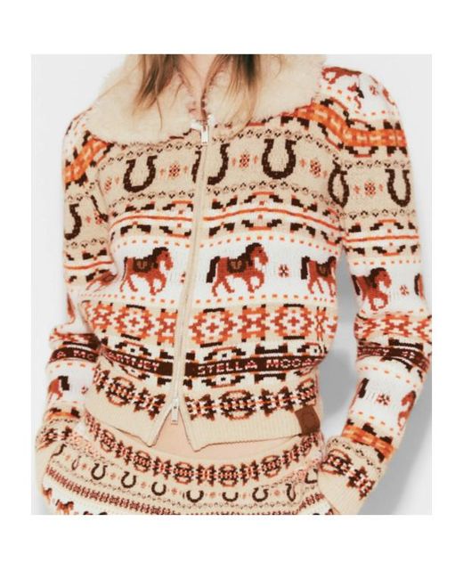 Stella McCartney Multicolor Fair Isle Cardigan
