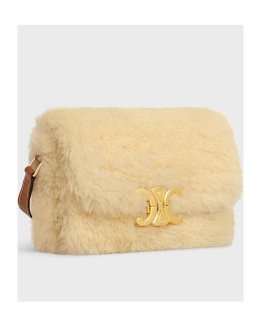 Céline Natural Teen Triomphe Bag