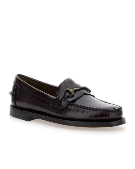 Sebago Black Classic Joe Penny Loafers