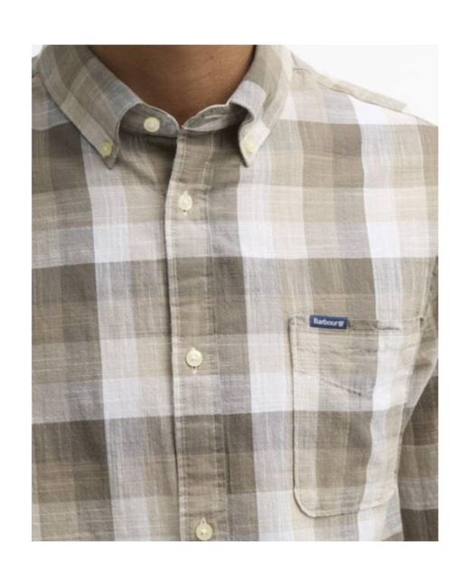 Barbour Multicolor Check-Pattern Shirt for men