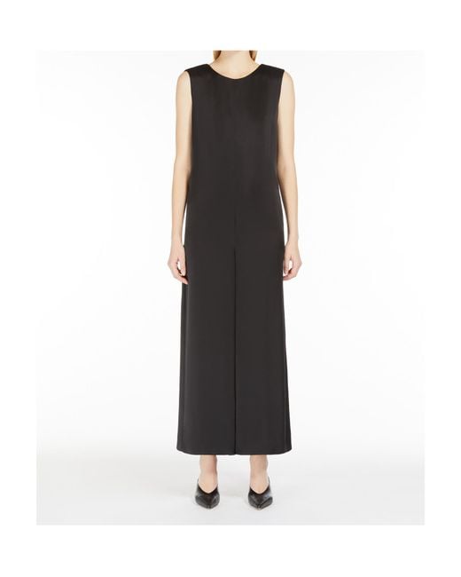 Max Mara Black Sleeveless Jumpsuit