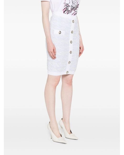 Balmain White Skirts