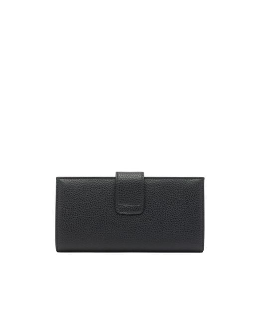 Ferragamo Black Gancini Wallet