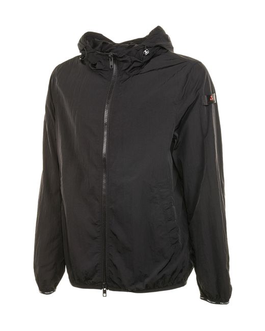 Peuterey Black Long-Sleeved Casual Jacket for men